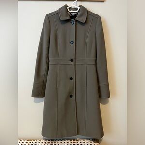 J. Crew Long Sleeve Gray wool Coat